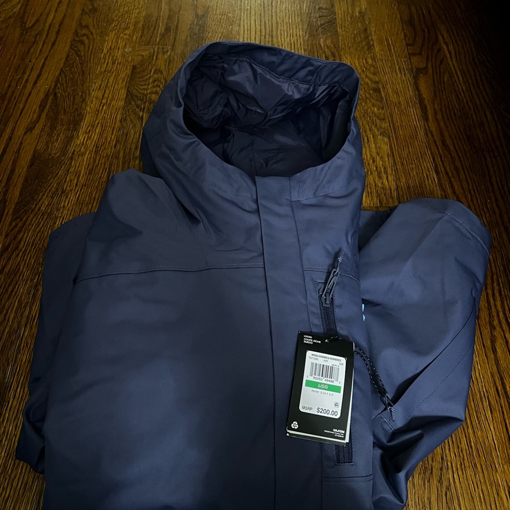 Three mens Under Armour Coats different styles